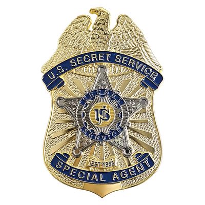 EMORBALS Brass Badge Pin, Costume Accessories for Halloween, House, Role-Playing