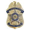 EMORBALS Brass Badge Pin, Costume Accessories for Halloween, House, Role-Playing view 1