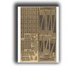 OREL388/1 1/200 Photo-Etching for Paper Model Flat-Bottomed Vessel of The Boulogne Flotilla view 1