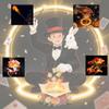 CasaNexa 50pcs Magic Paper, Very Fast Wish Papers, Quick Disappeared Dazzling Effect Stage Props for Magicians (1010cm) view 3