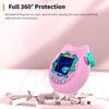 Case for Tamagotchi Paradise with Lanyard  Cute Cartoon Silicone Protective Cover for Kids, Soft & Shockproof Shell for Tamagotchi Virtual Pet Keychain, Anti-Drop Holder Accessory (Pink) view 4