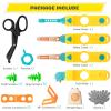 RIANEAN Cardboard Cutter Tools for Kids, Cardboard Construction Kit for Age 5 6 7 8+, Creative STEM Educational Toys for Family, Team Activities, Classroom Learning, Birthday for Boy Girl view 2