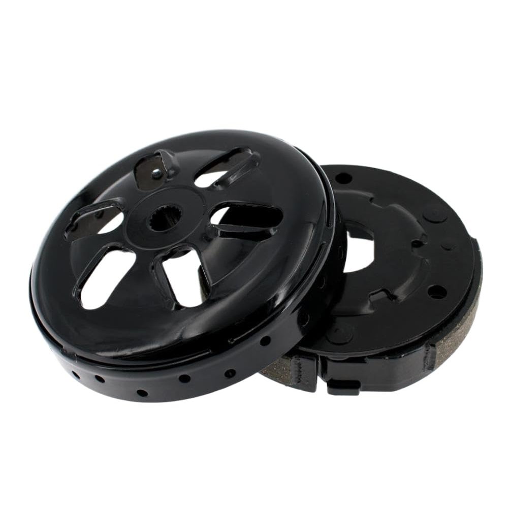 Clutch Bell and Clutch Shoe Set Compatible with Jog 50 Jog 90 3WF 90 Vino 90 BWS100 Minarelli 2T 1E40QMB Engine Compatible with 50cc 90cc