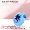 Case for Tamagotchi Paradise with Lanyard  Cute Cartoon Silicone Protective Cover for Kids, Soft & Shockproof Shell for Tamagotchi Virtual Pet Keychain, Anti-Drop Holder Accessory (Blue) view 4