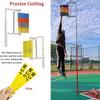 Jump Measurement Tester Floor Standing Vertical Height Exercise Device Measure Stick Pole Tool,Adjustable Vertical Jump Tester, Vertical Challenger Jump Tester Measurement Tool High Jump Tra view 3