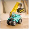 Rubble & Crew - Motors Mega Hammer Vehicle, 25 cm 2-in-1 Construction Vehicle with Motor Figure and Removable Tools, Paw Patrol Children's Toy from 3 Years view 2