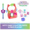 Gabby's Dollhouse Fairylandia, Kitty Fairys Flutter-riffic Playset with 12 Pieces & Exclusive Flutter-riffic Ring, Kids Toys for Girls & Boys Ages 3 and Up view 2