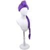 WTHCOS Long Purple Braid Wig Kids Purple Braid Wigs for Girls Cartoon Movie Halloween Cosplay Costume Animie Wigs view 4
