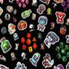 1985 Games Fright Night Dice Bag - Wide Range of Patterns for Gaming, Role Playing, Table Games view 4