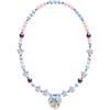 Bluey Children's Necklace with Heart Pendant | Jewellery for Girls Over 3 Years with Stars Beads and Original Design view 2
