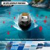 GoolRC V030 Remote Control Bait Boat, 2.4Ghz GPS Fishing Boats with Auto Return, LCD Screen, 6.6lbs Load Capacity, LED Lights, 2624ft Long Range Control RC Bait Boat for Adults view 4