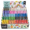 American Crafts Oven-Bake Clay Counter Display 80pcs-15 Assorted Colors view 1