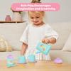 Tiger Tribe Silicone Tea Set for Kids - 9pc Starlight Party Pretend Playset, BPA-Free, Safe for Toddlers, Indoor Outdoor Activities, Ages 1+ view 4