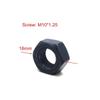 WnLSeq Crankshaft Clutch Nut M10 for 50CC Pro Junior Senior (04-08)(Clutch Nut) view 2