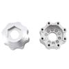4Pcs Wheel for Adapter 3.8 Inch Wheel for Adapter for PL Proline 3.8 Inch 8X32 to 17Mm Wheel for Replacement Silver view 3
