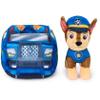 Paw Patrol Chase 2-in-1 Vehicle Plush, 6-Inch Stuffed Animal with 8-Inch Plush Toy Police Cruiser, Kids Toys for Boys and Girls Ages 3 and Up view 2