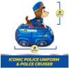 Paw Patrol Chase 2-in-1 Vehicle Plush, 6-Inch Stuffed Animal with 8-Inch Plush Toy Police Cruiser, Kids Toys for Boys and Girls Ages 3 and Up view 4