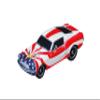 Carrera 64289 Ford Mustang 67 Stars 'n Stripes 1:43 Scale Analog Slot Car Racing Vehicle GO Slot Car Toy Race Track Sets view 2