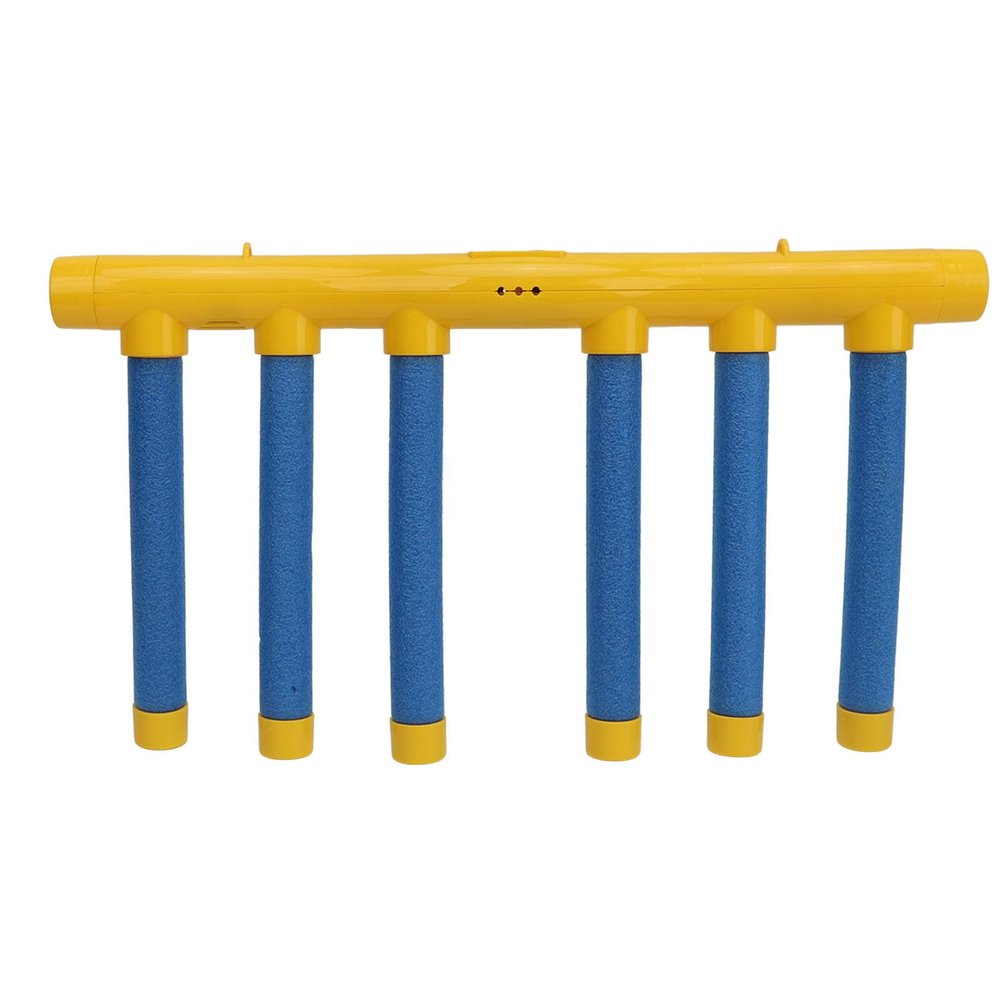 Akozon Falling Sticks Catching Game Hand Eye Coordination and Reactivity Training Ornaments for Fun Yellow and Blue Design