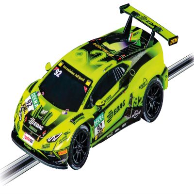 Carrera 64275 Lamborghini Huracn GT3 Evo II Mirko Bortolotti, No.92 (2024) 1:43 Scale Analog Slot Car Racing Vehicle GO Slot Car Toy Race Track Sets