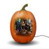 ANIMAT3D Jabberin' Jack Motion Sensor 12 Inch XL Talking Animated Orange Pumpkin with Built in Video Projector and Speaker Includes 80 Minutes of Content view 4