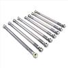 Compatible with MN86S MN86 MN86KS MN86K for MN G500 1/12 RC Car Upgrade Parts Accessories 32PCS Metal Pull Rod Link Rod Linkage RC Car Part Accessories view 2
