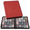 20-Pocket Card Binder, Trading Card Binder Holds 2000 Cards, Premium Zippered Trading Card Album Compatible with TCG, Game & Sports Cards (Red) view 1