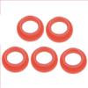 5pcs Nitro Engine Rear Exhaust Manifold Round Gasket Seal for 1/8 1/10 Scale RC Car(Red) view 1
