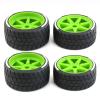 Compatible with ARRMA1/7 for Firebird for Felony FSR for Flying for God for Mustang GT Tire Highway 4Pcs Tire Tyre 17mm Wheel Hex RC Car Tires Tyre Rims view 1