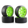 Compatible with ARRMA1/7 for Firebird for Felony FSR for Flying for God for Mustang GT Tire Highway 4Pcs Tire Tyre 17mm Wheel Hex RC Car Tires Tyre Rims view 2