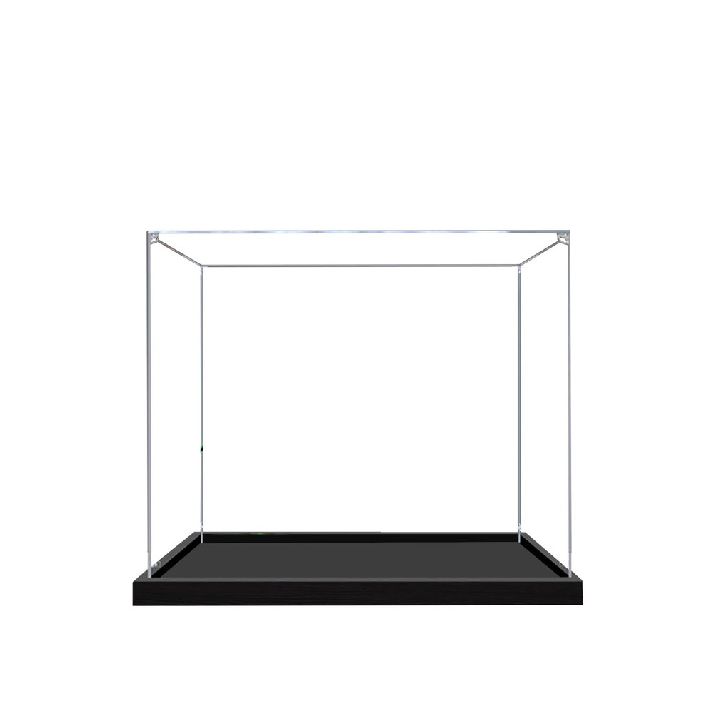 Acrylic Display Case for Model, 3mm Dustproof Display Box, Display Case Compatible with Model (Model Not Included)