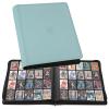 20-Pocket Card Binder, Trading Card Binder Holds 2000 Cards, Premium Zippered Trading Card Album Compatible with TCG, Game & Sports Cards (Sky Blue) view 1