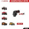 RCAWD 370 45T Brushed Motor with Stainless Complete Transmission for 1/18 Traxxas TRX4M RC Crawler Upgrade Parts view 2