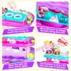 Funwee 2-in-1 Rolling Ball & Racing Car Ramp Toy for Toddlers, Race Track Hammer Lights Ball Drop, Interactive Montessori Learning Game Birthday Gift Idea for Kids 1 2 3 4 5+Year Old Girl Boy(Pink) view 3
