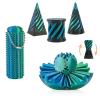 3D Printed Fidget Toys Set, 5 Pack 3D Printed Impossible Cone, Spiral Cone Passthrough Sculpture 3D Printed Fidget Toys for Stress Relief, Classroom Exchange School Activities Party Favors view 1