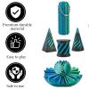 3D Printed Fidget Toys Set, 5 Pack 3D Printed Impossible Cone, Spiral Cone Passthrough Sculpture 3D Printed Fidget Toys for Stress Relief, Classroom Exchange School Activities Party Favors view 3
