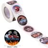 1000pcs Racing Stickers, Self-Adhesive Car Tire Wheel Stickers for Racing Theme Party Decor Vehicles Helmets Bike Motorbike Motorcycle Decorations for Kid view 2