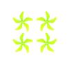 2925-5 5 Props Compatible With M2*7 Screws 4 Pair 8PCS FVP Quad Replacement Parts PC 3 Hole(YELLOW) view 1