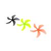 2925-5 5 Props Compatible With M2*7 Screws 4 Pair 8PCS FVP Quad Replacement Parts PC 3 Hole(YELLOW) view 3