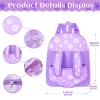 12" Flower Pattern Baby Doll With Backpack Carrier Can Store Clothes and Accessories,12 Inch Baby Dolls Set In Gift Box With Hanky Pacifier Bottle Pretend Baby Care Toy For Girl Child Toddler 3+ Gifts view 4