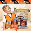 Acelane Kids Tool Playset with Electronic Toy Drill, Realistic Toy Tools with Tool Box for Kids & Toddler, Pretend Play Construction Tool Kit & Drill Sets for 3 4 5 Year Old Boys Gift view 4
