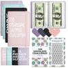 100 Days Money Saving Challenge Coin Envelope Budgetstorage Book, Mini 100 Envelopes Money Saving Challenge Book, Budget Binder for Cash Saving, Easy and Fun Way to Save $5,050(4pc) view 1