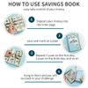 100 Days Money Saving Challenge Coin Envelope Budgetstorage Book, Mini 100 Envelopes Money Saving Challenge Book, Budget Binder for Cash Saving, Easy and Fun Way to Save $5,050(4pc) view 3