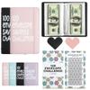 100 Days Money Saving Challenge Coin Envelope Budgetstorage Book, Mini 100 Envelopes Money Saving Challenge Book, Budget Binder for Cash Saving, Easy and Fun Way to Save $5,050(2pc-1) view 1