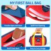 Baby Boy Toys 6-12 Months  My First Sports Bag Musical Infant Toys with 4 Sensory Balls  Basketball, Football, Baseball, Soccer  Rattle, Squeaker, Mirror for 3-6-9-12 Month Old Baby Christmas Gifts view 3