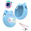 Case for Tamagotchi Paradise,NOUKAJU Silicone Protective Cover,Drop-Proof,Scratch-Proof,Shock-Proof,Protective Case for Tamagotchi Paradise(Blue) view 1