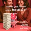 54Pcs Couples Games for Adults, Super Naughty Tumbling Wooden Lust Tower Stacking Game with Intimate Dares for Date Night Party, Spicy Romantic Intimacy Valentines Day for Couple view 4