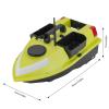 Milzeone RC Fishing Bait Boat with GPS, Dual Motors, Automatic Return, LCD Screen & Light, Remote Control Fish Bait Boats for Fishing with 3lbs Load Capacity, 2 x 5200mAh Batteries, 1968ft Range view 2