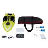 Milzeone RC Fishing Bait Boat with GPS, Dual Motors, Automatic Return, LCD Screen & Light, Remote Control Fish Bait Boats for Fishing with 3lbs Load Capacity, 2 x 5200mAh Batteries, 1968ft Range view 4