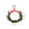 ADOCARN Artificial Berry Wreath Xmas: Christmas Front Door Wreath - Multi-Functional Holiday Garland - Headpiece for Brides Parties and Winter Home view 2